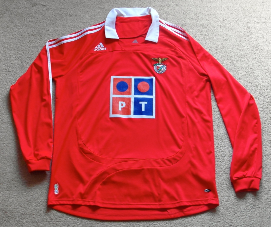 Benfica 2007/08 home shirt